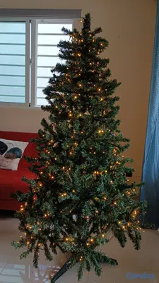 decoración y accesorios - Arbol de Navidad de 6 pies 4