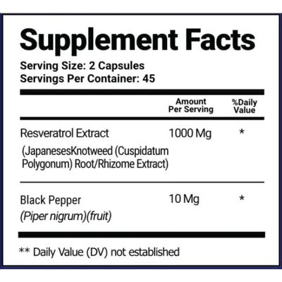 Salud y Equipamiento Médico - Resveratrol 90cps Simply Potent - - Unidad A $2299 2