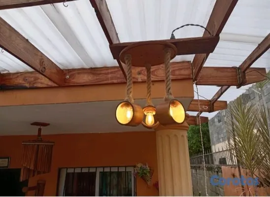 decoración y accesorios - Lámparas decorativas para sus terrazas, galerias, salas, negocios, gazebos  4