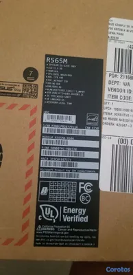 computadoras y laptops - Laptop Asus de 15.6' con procesador Intel 
4 GB de RAM y un disco duro de 1 TB 3