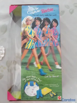 juguetes - BARBIE MOOVIN GROOVING  6