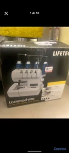 máquina overlock lifetec 4 hilos en venta , corta y cose a la vez 