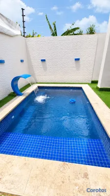 casas - Casa en Santiago, con piscina en Pontezuela 7