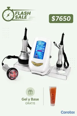 Salud y Equipamiento Médico - Cavitador con Radiofrecuencia 3 en 1 2