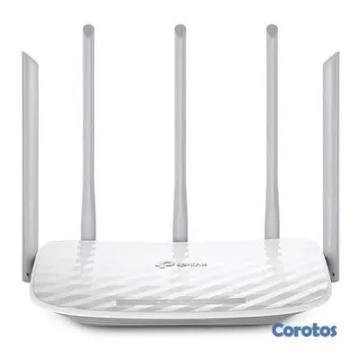 otros electronicos - ROUTER INALÁMBRICO TP-LINK DE DOBLE BANDA  Wi-Fi  AC1350 , ARCHER C60  2