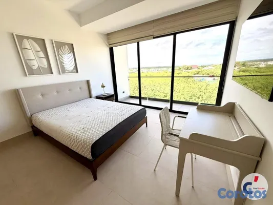 apartamentos - Apartamento amueblado en alquiler en Cap Cana 1Hab 5
