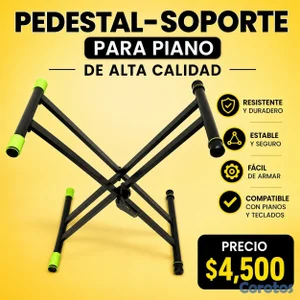 Soporte-Base para pianos de Alta Calidad con sus accesorios de mano..!!