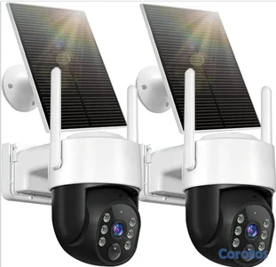 Cámara de Seguridad inalámbrica con Panel solar y batería Integrada.