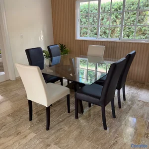 juego de comedor con 6 sillas 