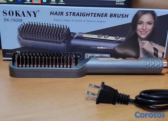salud y belleza - Cepillo Alisador Eléctrico SOKANY SK-15008 para Ca 4