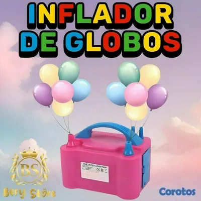 accesorios - 🛑 INFLADOR ELÉCTRICO DE GLOBOS - VEJIGAS. - TOTALMENTE NUEVA. BOMBITA ELÉCTRICA 5