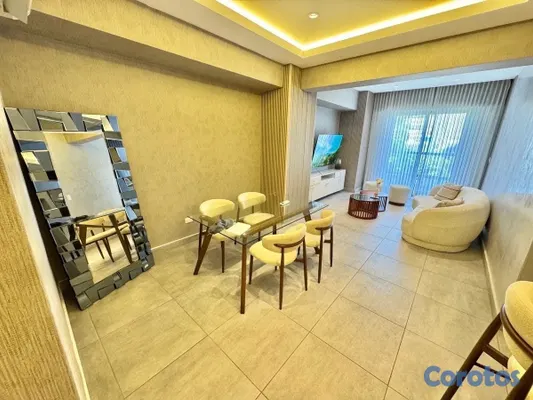apartamentos - alquiló amuebaldo bella vista norte dos habitaciones piso 6 balcón dos parqueo  10