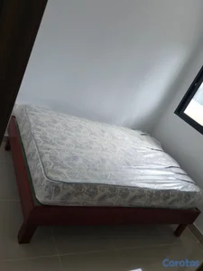 Cama Full: Base de Madera + Colchon