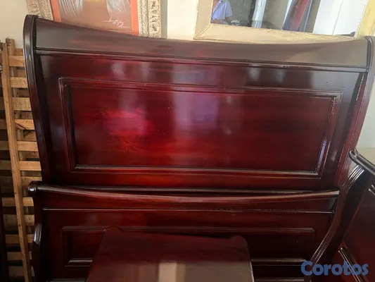 muebles y colchones - JUEGO DE HABITACIÓN TRINEO, CAOBA 2