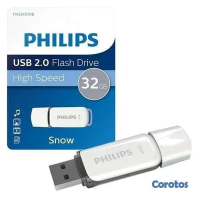 computadoras y laptops - MEMORIA USB 32GB  PHILIPS  2.0  2