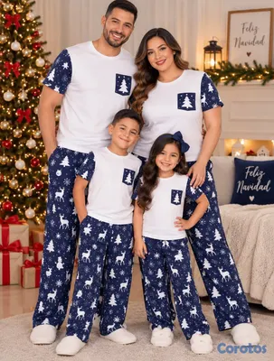 ropa para hombre - Pijamas navideñas  5