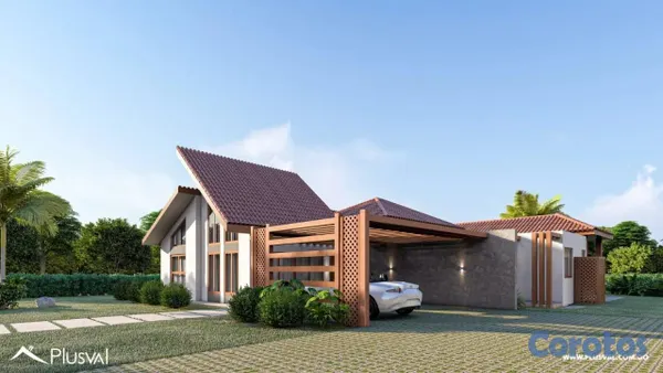 casas vacacionales y villas - preciosa villa en venta en Guavaberry con un entorno exclusivo. 5