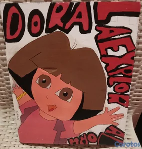 Cuadrito de Dormitorio de Dora La Exploradora 