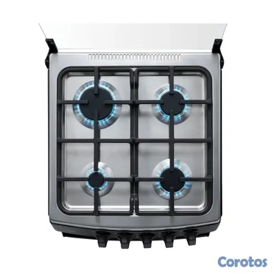cocina - Estufa Indurama Canela 4 hornillas negra 20 pulgadas 6