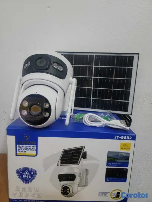 camaras y audio - CAMARA WIFI DE EXTERIOR TIPO DOMO 360° SOLAR AP- 1 5
