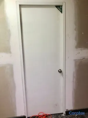 decoración y accesorios - PUERTAS LISAS, BLANCAS EVERDOOR EN ACERO INOXIDABLE (TALLADO LIMITADO) 4
