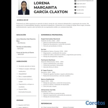 candidatos - curriculum 