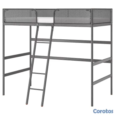 muebles y colchones - Estructura de Cama Alta Twin - IKEA 5