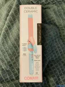 Rizador de pelo de doble ceramina CONAIR, no queda el pelo. 