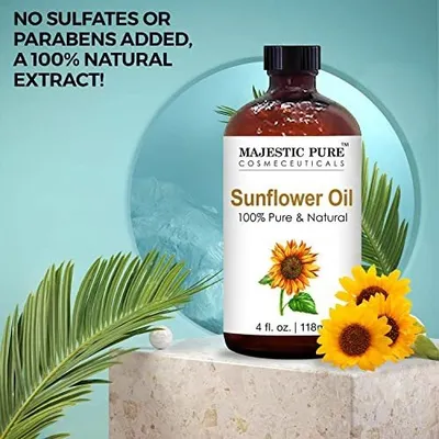 Salud y Equipamiento Médico - Aceite De Girasol Puro Y Natural  Majestic Pure 3