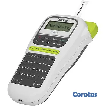 impresoras y scanners - Rotuladora ,Etiquetadora portátil de fácil uso brother PTH110 2