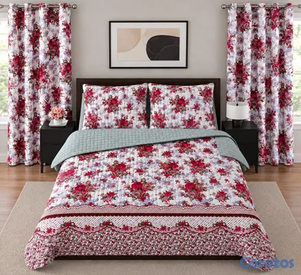 decoración y accesorios - Cobertores reversibles de 5 piezas  7