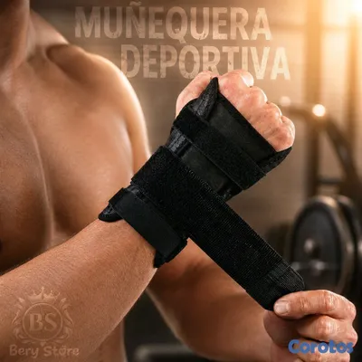 salud y belleza - 🎀 MUÑEQUERA ORTOPÉDICA DEPORTIVA CON AJUSTE DE VELCRO AJUSTABLE.  2