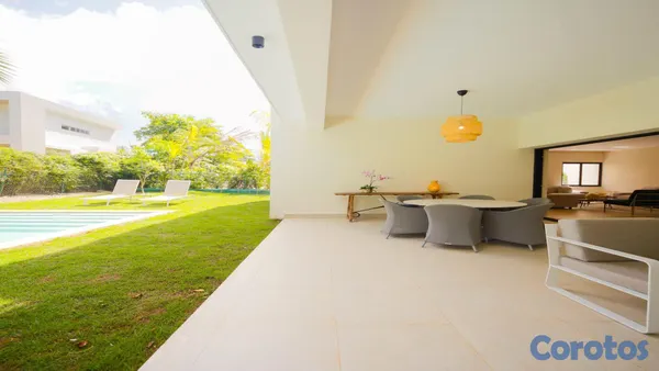 casas vacacionales y villas - Villa Robles 54 en venta amueblada con piscina | Punta Cana Village 4