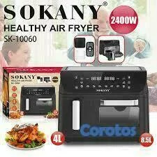 Freidora de Aire Doble con Cesta de 4L y Horno de 