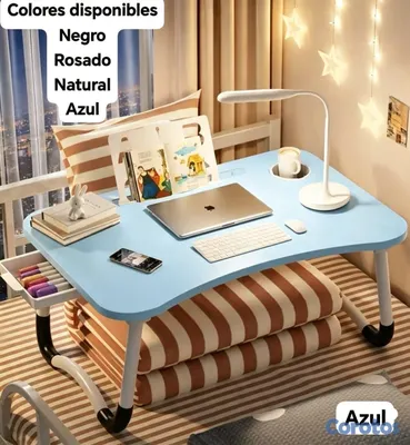 decoración y accesorios - Escritorio *personal* plegable

Material: Madera y metal 
 2