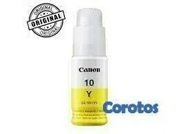 TINTA CANON 10 AMARILLO 70ML COMPATIBLE IMPRESORA GI-10, G5010, G6010, G7010