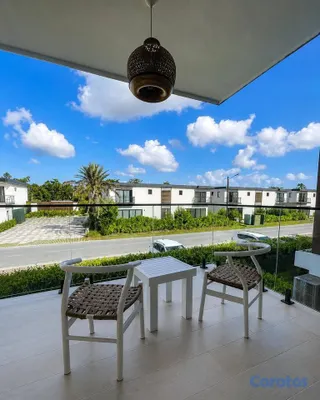 apartamentos - Ventura Golf, Vista Cana: 110 m² amueblados con terraza privada 7