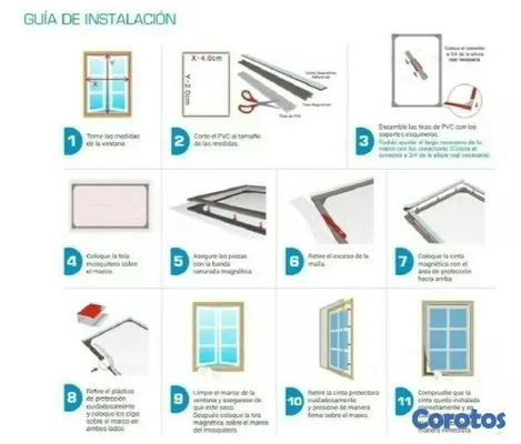 decoración y accesorios - Mosquitero para ventanas. 4