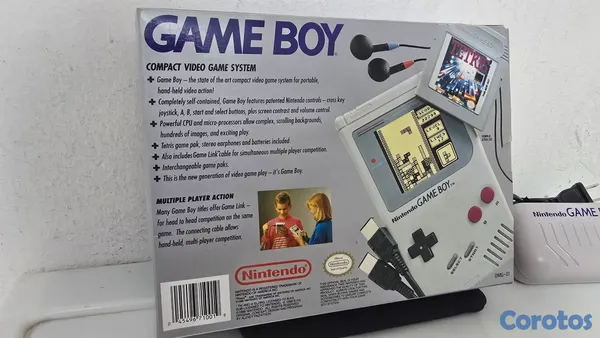 consolas y videojuegos - Game boy Classic completo en Caja Original  5