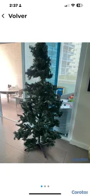 decoración y accesorios - Arbol de navidad de 6 pies. 2