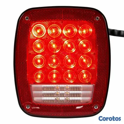 repuestos - Luces traseras LED universales para remolque, 6en1 2