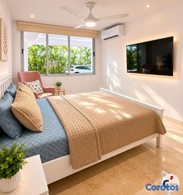 apartamentos - Alquiler | Apartamento amueblado en Punta Cana Vil 8