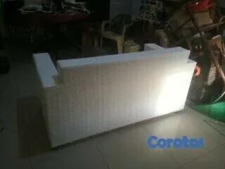 muebles y colchones - REPARACIÓN  RATTAN SINTETICO PARA EXTERIOR . - 10% de descuento . SUPER EXPECIAL 4