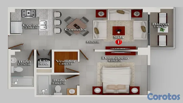 apartamentos - En Venta Apartamentos en la Julia de 1 y 2 habitaciones 7