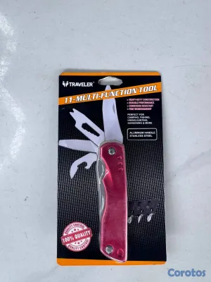herramientas, jardines y exterior - navaja multiherramienta cuchillo traveller  2