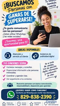 empleos disponibles - trabajo desde casa 