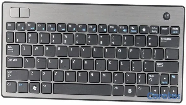 computadoras y laptops - TECLADO CON TRACBALL  INALÁMBRICO DELL RK906 CON T 2