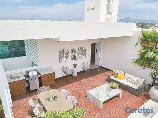 apartamentos - TORRE ROOFTOP Y GIMNASIO VILLA OLGA SANTIAGO MODER 2