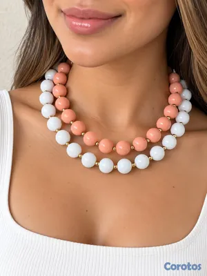 joyas, relojes y accesorios - collares de perla disponibles 3