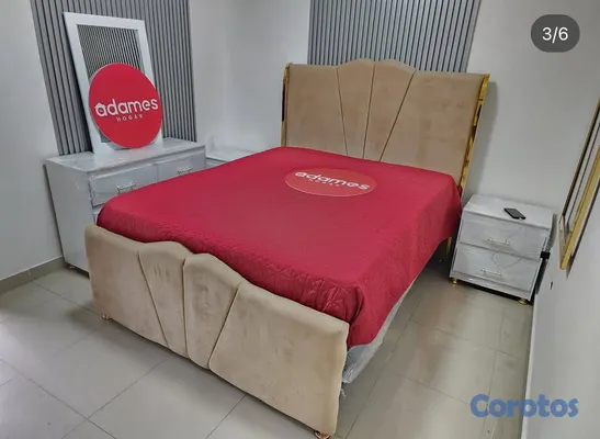 muebles y colchones - Juego de habitación diferente colores en oferta 3